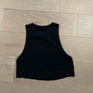 Lululemon cut back crop tank size 4